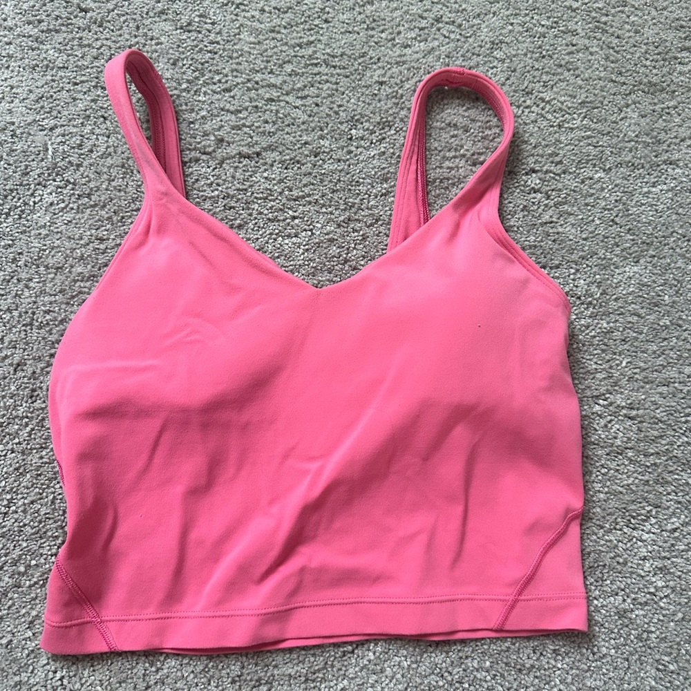 Pink Lululemon Align Tank Top